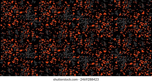 Patrón de camuflaje naranja de moda para el ejército. Patrón militar de camuflaje proxy, textura luminiscente para diseño de moda