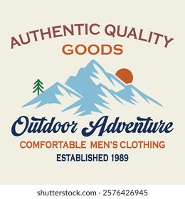 Trendy outdoor Camping T-Shirt Design
