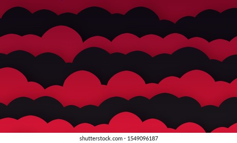 Trendy Paper Cut Background for Your Business and Advertising Graphic Design