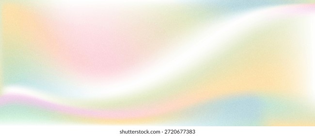 Gradiente de color pastel de moda. Abstractas fondo de ruido de textura borrosa. Plantilla de gradiente de textura de efecto de película granulada. Ilustración vectorial para su Diseño gráfico de primavera, Anuncio, cartel