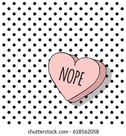 trendy patch card, illustration in vector format