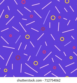 Trendy pattern. Abstract seamless print.