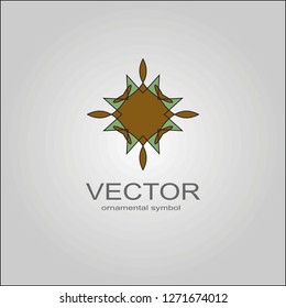 . Trendy pattern with element. Fabric print set.