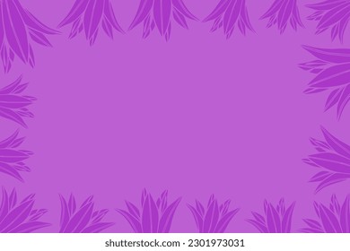Trendy pattern made of beautiful wood lily flowers, spring and summer background