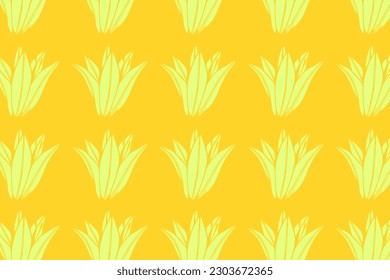 Trendy pattern made of beautiful wood lily flowers, spring and summer background