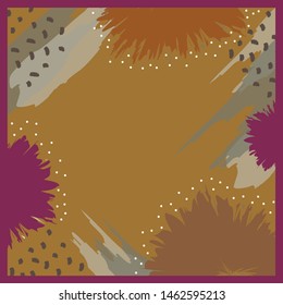 Trendy pattern perfect for hijab design