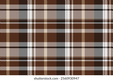 Trendy pattern vector seamless, patterned check textile texture. Formal background plaid tartan fabric in orange and sterling silver colors palette.