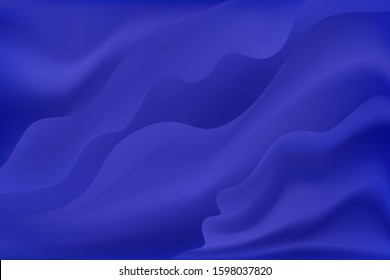 Trendy phantom blue background. Elegant beautiful colorful wallpaper for screens, posters, banners. Premium quality design.