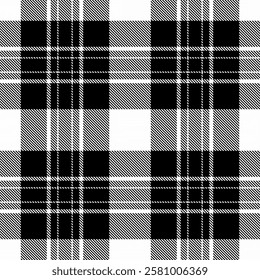 Trendy plaid design featuring vibrant hues and stylish grid symmetry. Excellent for cozy textiles, trendy scarves, or decorative tablecloths with seasonal appeal.