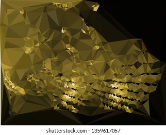Trendy polygonal background with abstract mosaic pattern. Blank space for text.