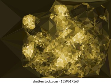 Trendy polygonal background with abstract mosaic pattern. Blank space for text.