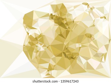 Trendy polygonal background with abstract mosaic pattern. Blank space for text.