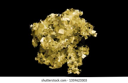 Trendy polygonal background with abstract mosaic pattern. Blank space for text.