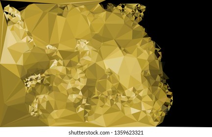 Trendy polygonal background with abstract mosaic pattern. Blank space for text.