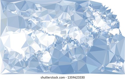 Trendy polygonal background with abstract mosaic pattern. Blank space for text.