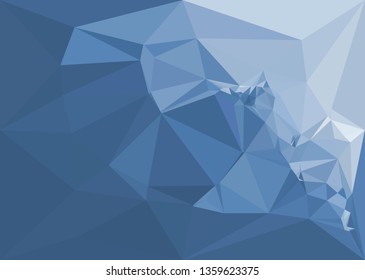 Trendy polygonal background with abstract mosaic pattern. Blank space for text.