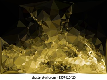 Trendy polygonal background with abstract mosaic pattern. Blank space for text.