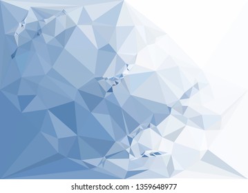 Trendy polygonal background with abstract mosaic pattern. Blank space for text.
