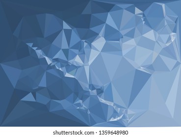 Trendy polygonal background with abstract mosaic pattern. Blank space for text.
