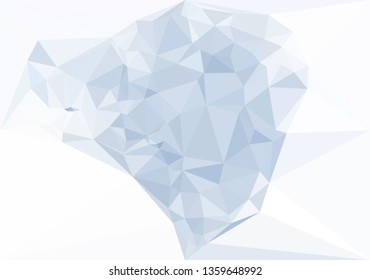 Trendy polygonal background with abstract mosaic pattern. Blank space for text.