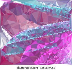 Trendy polygonal background with abstract mosaic pattern. Blank space for text.