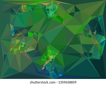 Trendy polygonal background with abstract mosaic pattern. Blank space for text.