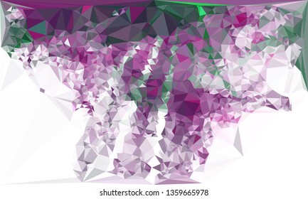 Trendy polygonal background with abstract mosaic pattern. Blank space for text.