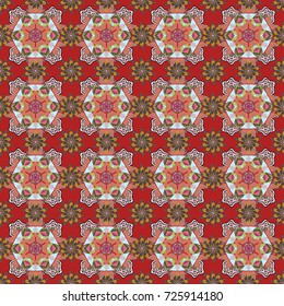 Trendy print. Vector illustration. Exquisite pattern of watercolor sketches of the flower. Watercolor seamless pattern. Beautiful pattern for decoration and design. Vintage.