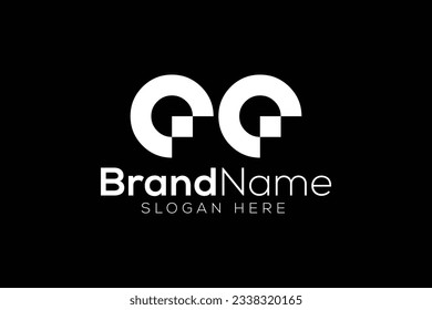 Trendy and Professional letter E E logo design vector template