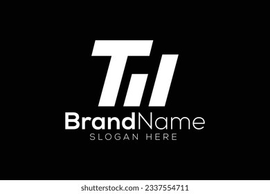 Trendy Professional letter T W logo design vector template