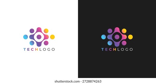 Trendy Professional Modern Technology Logo for Professional and Creative Digital Branding