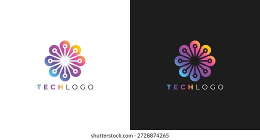 Trendy Professional Modern Technology Logo for Professional and Creative Digital Branding