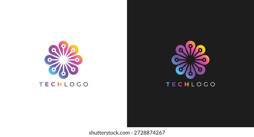 Trendy Professional Modern Technology Logo for Professional and Creative Digital Branding