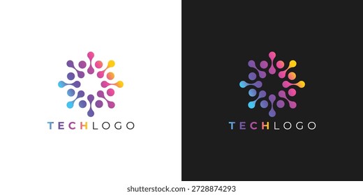 Trendy Professional Modern Technology Logo for Professional and Creative Digital Branding