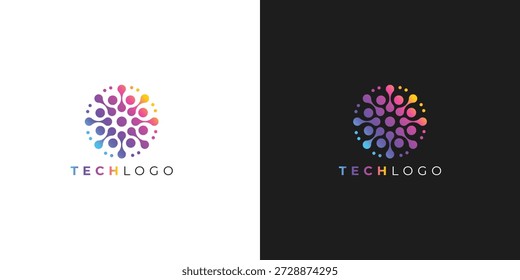 Trendy Professional Modern Technology Logo for Professional and Creative Digital Branding