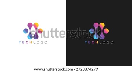 Trendy Professional Modern Technology Logo for Professional and Creative Digital Branding