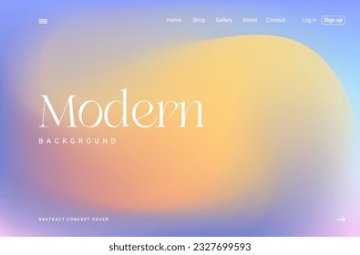 Trendy Purple Yellow Gradient Background. Modern Backdrop for Landing Page Website, Poster, Brochure, Advertising, Placard, Invitation Card, Music Festival, Night Club