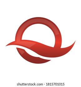 trendy Q logo initial Q graphic concept in modern style vector icons illustrations