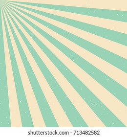 Trendy rays background with vintage texture grunge effect