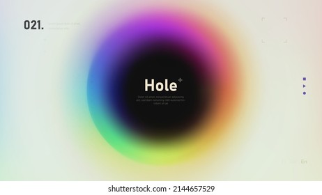 Trendy RGB spectrum sphere  Ambient wallpaper design for modern website   advertising 