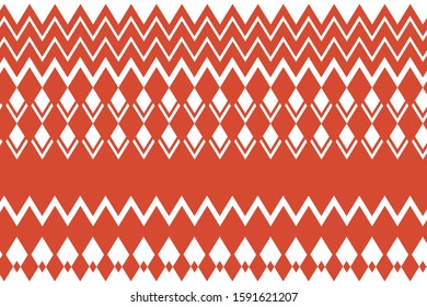 Trendy rhombic pattern, great design for any purposes. Zig-zag background. Ethnic style. Creative pattern. Vector illustration.