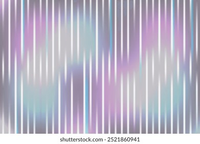 Trendy Ribbed Glass texture with sun light element. Prism effect Ribbed Glass textured background template design. Vector illustration.