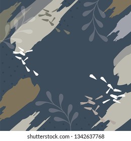 Trendy scarf pattern design