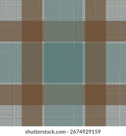 Textura de tartan escocês na moda, padrão. Design vetorial