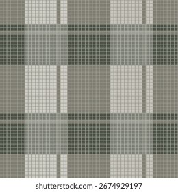 Textura de tartan escocês na moda, padrão. Design vetorial