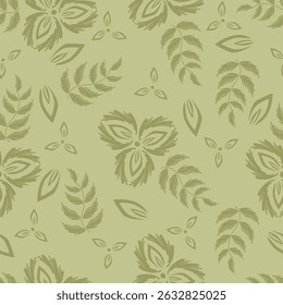Trendy Seamless Floral Ditsy Print