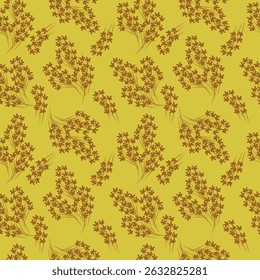 Trendy Seamless Floral Ditsy Print