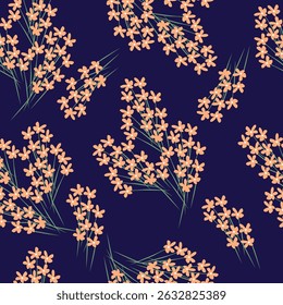 Trendy Seamless Floral Ditsy Print