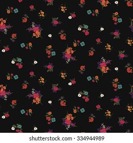 Trendy Seamless Floral Ditsy Print