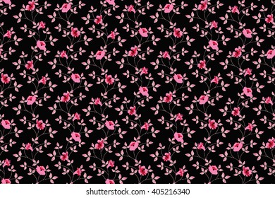 Trendy Seamless Floral Ditsy Print